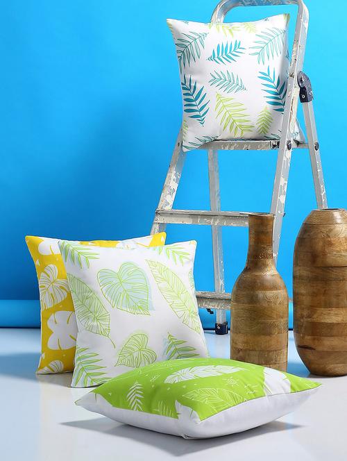 Set of 4 Polyester Cushion Covers - 15061627 - Standard Image - 1