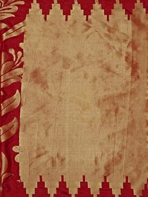 red art silk kanjivaram saree with blouse - 15063669 - Standard Image - 4