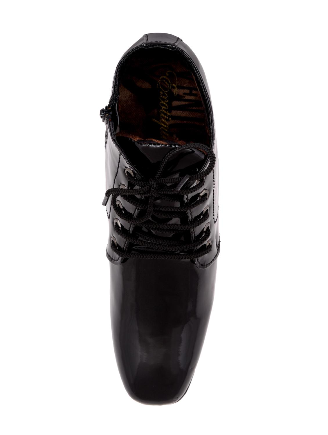 black lace-up ankle boot - 15069141 - Zoom Image - 4