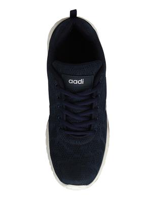navy lace-up sport shoe - 15073203 - Standard Image - 4