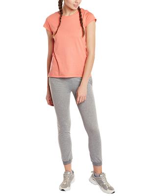 grey cotton track pant - 15076032 - Standard Image - 4