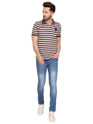 blue denim washed jeans - 15078104 - Standard Image - 4