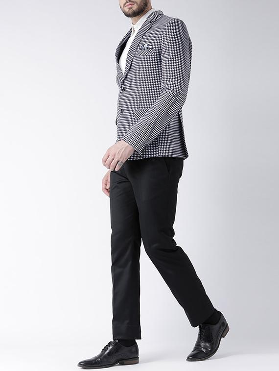 black polyester casual blazer - 15084379 - Zoom Image - 4