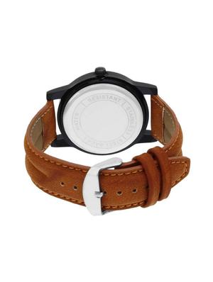 shunya sf103106 blue and brown stylish strap wrist watch combo for men's and boy's - 15088071 - Standard Image - 4
