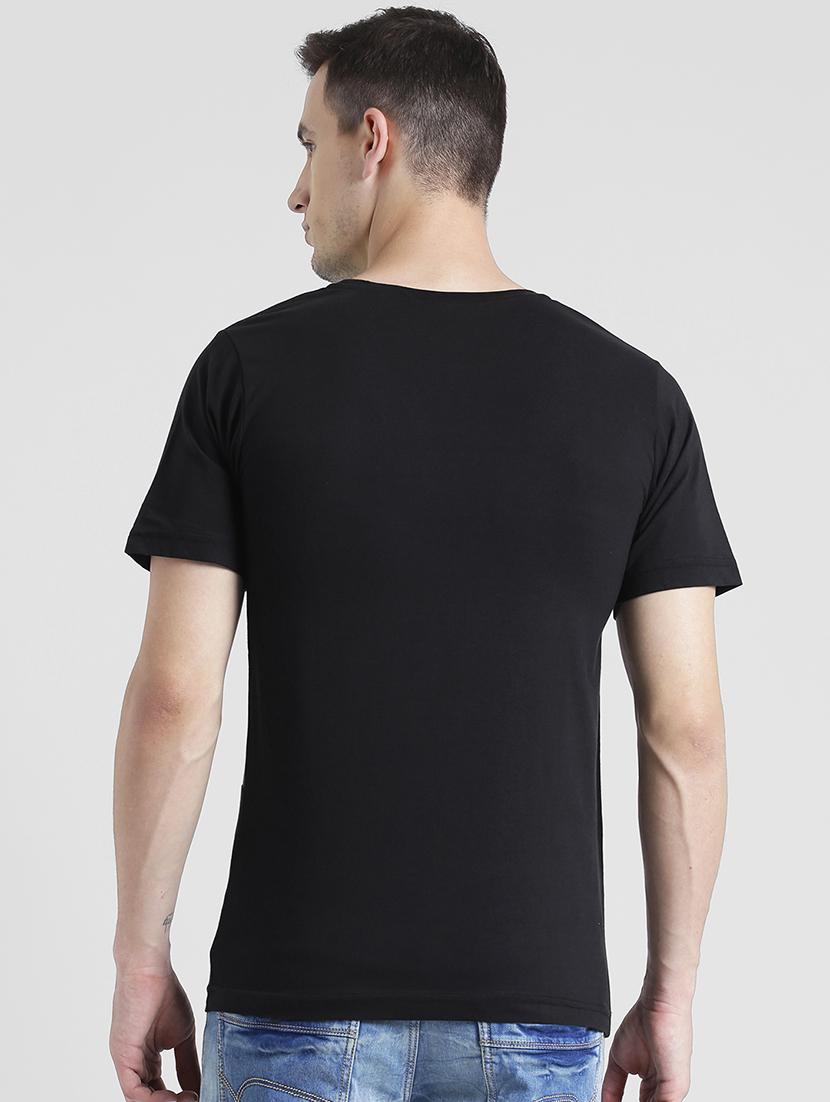 multi colored cotton color block tshirt - 15092318 - Zoom Image - 4
