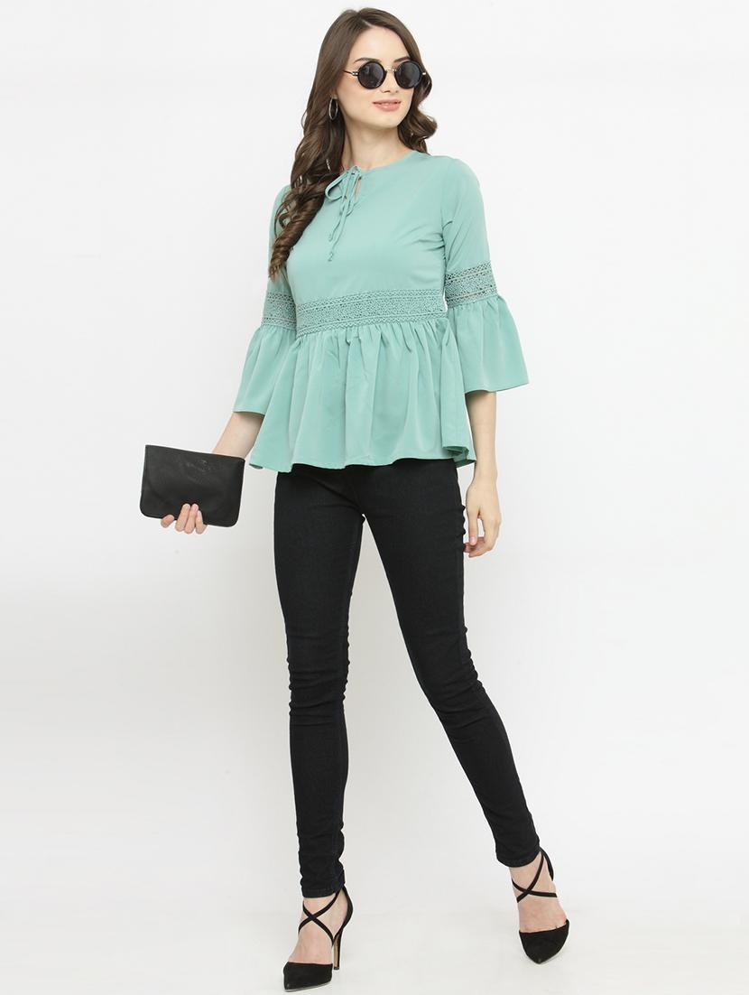 blue solid top - 15093449 - Zoom Image - 4