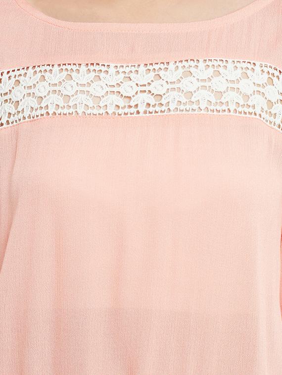 pink lace top - 15095443 - Zoom Image - 4