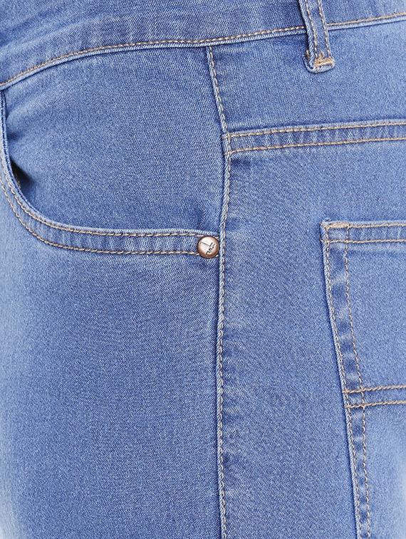blue denim plain jeans - 15097822 - Zoom Image - 4