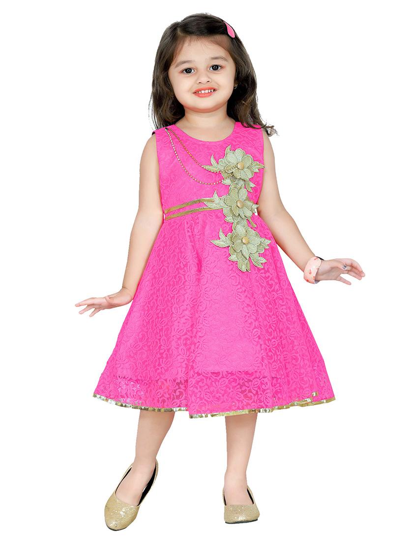 pink net frock - 15099926 - Zoom Image - 4