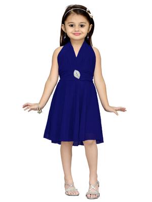 blue net frock - 15100001 - Standard Image - 4