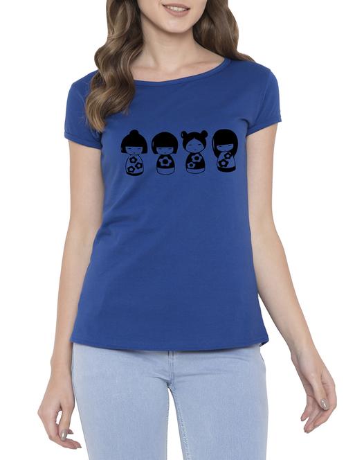 round neck graphic printed tee - 15101183 - Standard Image - 1