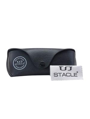 stacle flash mirror rubber temple pilot sunglasses (st10502|56|blue mirrored lens) - 15107664 - Standard Image - 4