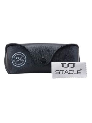 stacle uv protected round sunglasses for men and women (st7566|48|golden / blue mirrored lens) - 15107798 - Standard Image - 4