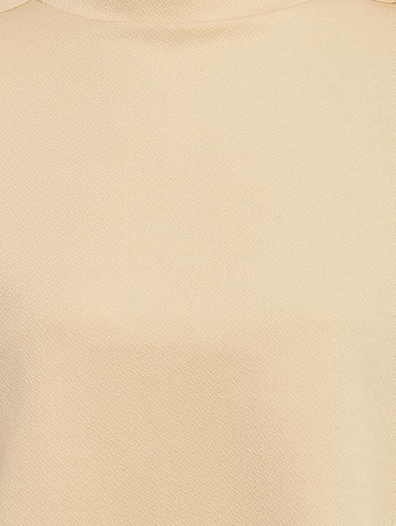 beige solid cape sleeved top - 15108552 - Zoom Image - 4
