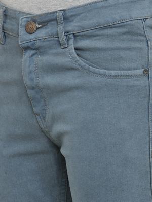 grey denim plain jeans - 15110040 - Standard Image - 4