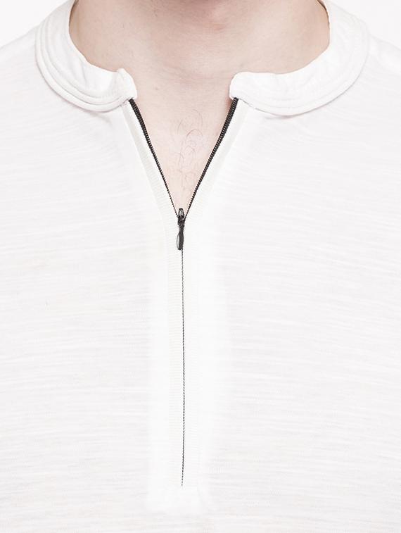 white cotton tshirt - 15113409 - Zoom Image - 4