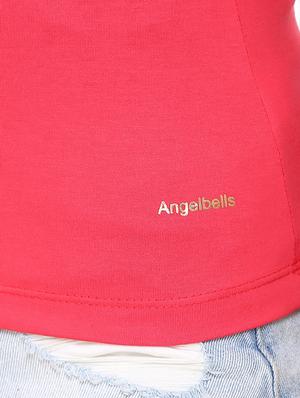 pink solid cotton tee - 15113456 - Standard Image - 4