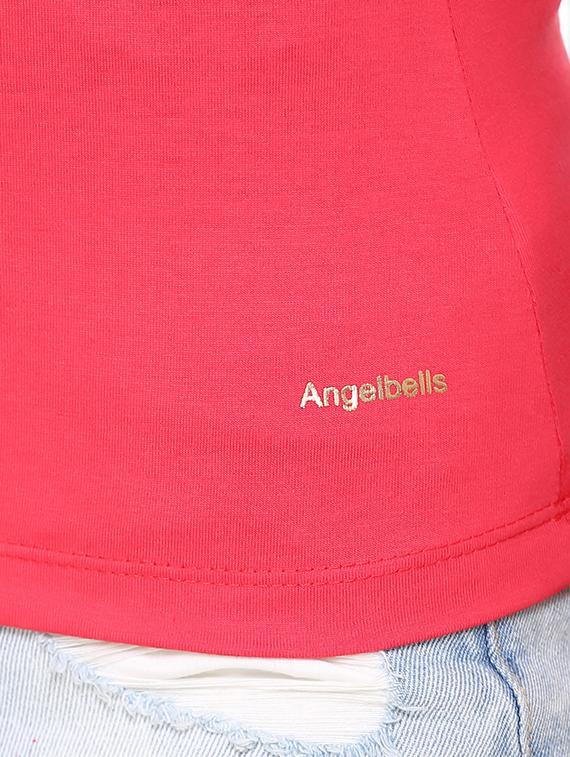 pink solid cotton tee - 15113456 - Zoom Image - 4