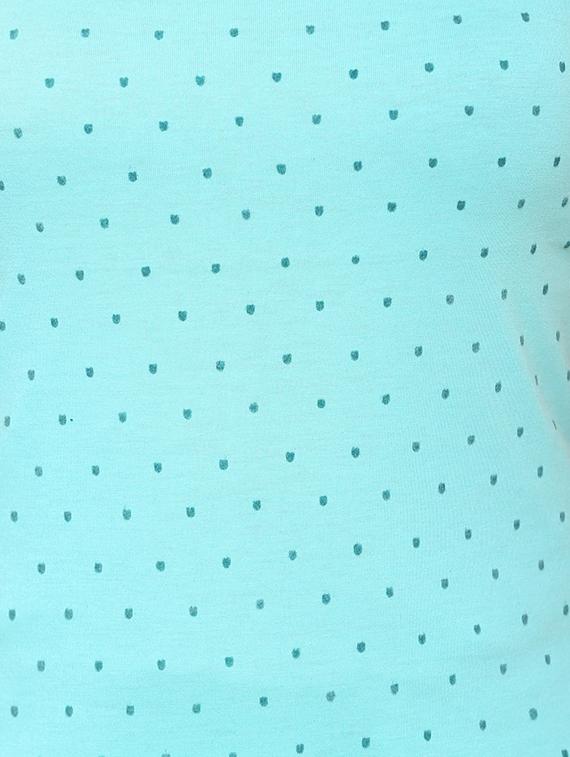 blue polka dot cotton tee - 15113479 - Zoom Image - 4
