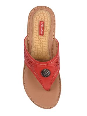red toe separator sandal - 15113694 - Standard Image - 4