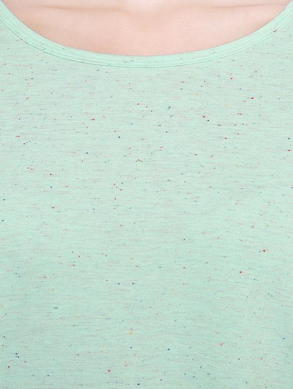 solid green short sleeved tee - 15113824 - Zoom Image - 4