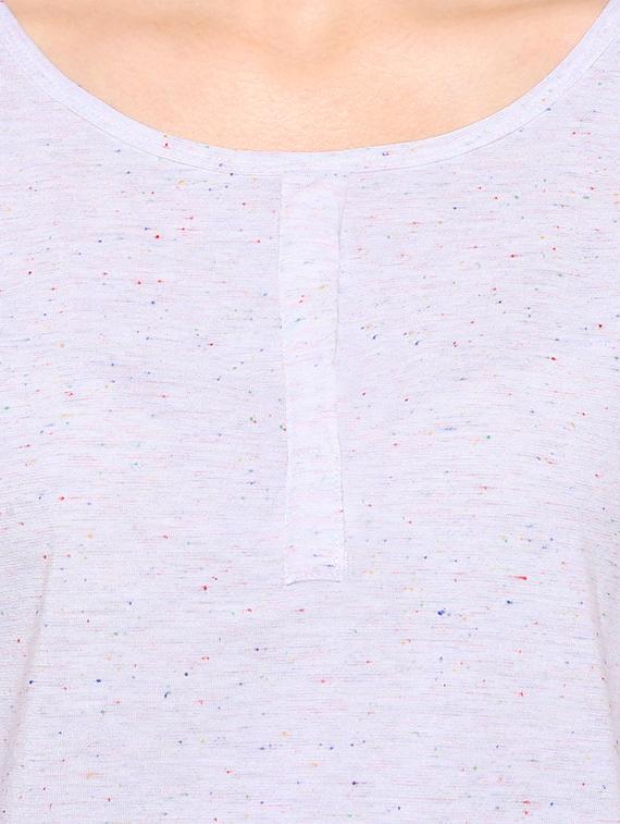 white solid asymmetric top - 15114166 - Zoom Image - 4