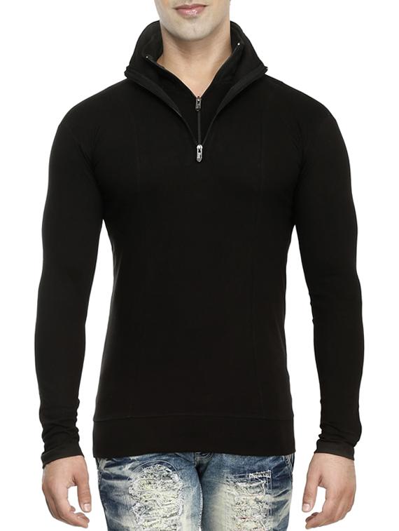 black cotton t-shirt - 15115274 - Zoom Image - 4
