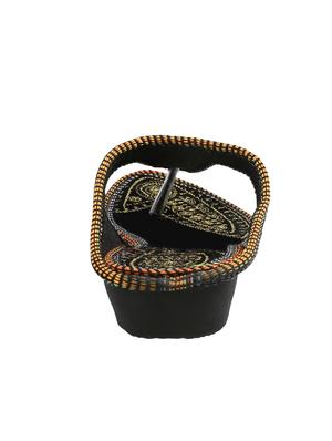black ethnic sandal - 15116783 - Standard Image - 4