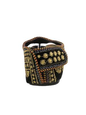 black ethnic sandal - 15116786 - Standard Image - 4