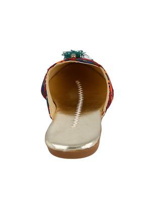 multi fabric mules sandals - 15116794 - Standard Image - 4
