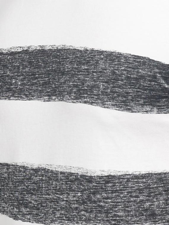 white cotton striped t-shirt - 15118490 - Zoom Image - 4