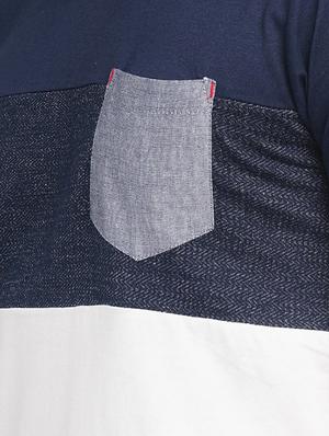 multicolored cotton pocket t-shirt - 15118493 - Standard Image - 4