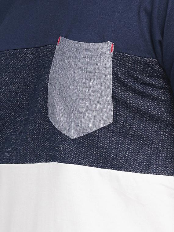 multicolored cotton pocket t-shirt - 15118493 - Zoom Image - 4