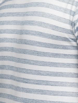 blue cotton striped t-shirt - 15118525 - Standard Image - 4