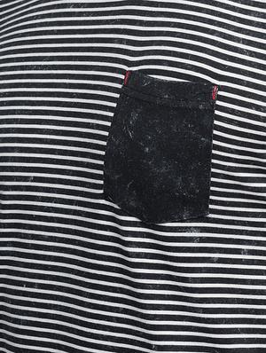 black cotton pocket t-shirt - 15118528 - Standard Image - 4
