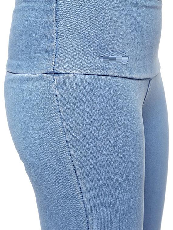 light blue denim jeggings - 15118700 - Zoom Image - 4