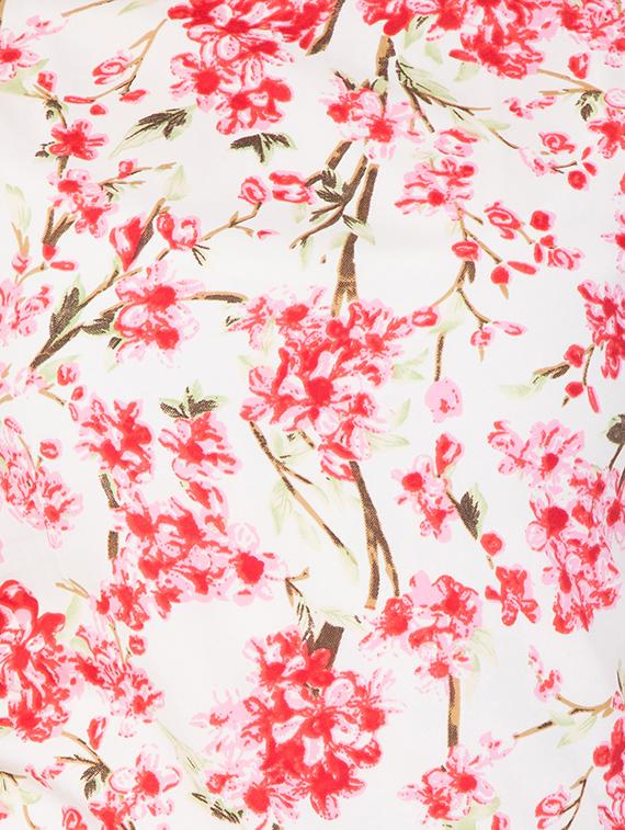 red floral printed top - 15119020 - Zoom Image - 4