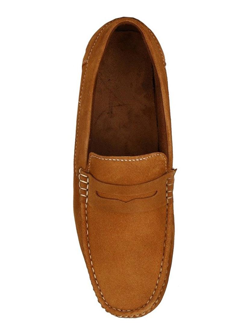 tan Suede slip on loafer - 15121181 - Zoom Image - 4