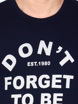 blue cotton chest print tshirt - 15121721 - Standard Image - 4