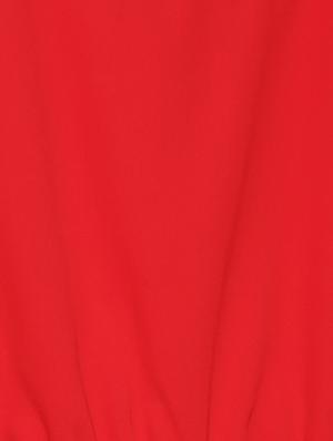 red solid blouson dress - 15123870 - Standard Image - 4