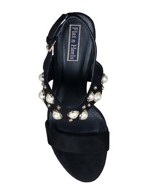 black back strap sandal - 15124830 - Standard Image - 4