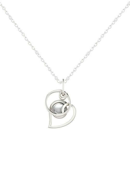 white silver pendant - 15125290 - Very Small Image - 1