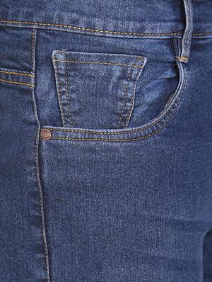 blue denim washed jeans - 15128355 - Standard Image - 4