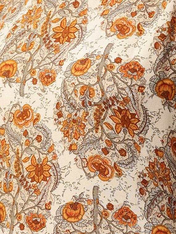 Printed Straight Kurta With Rayon Palazzo - 15129039 - Zoom Image - 4