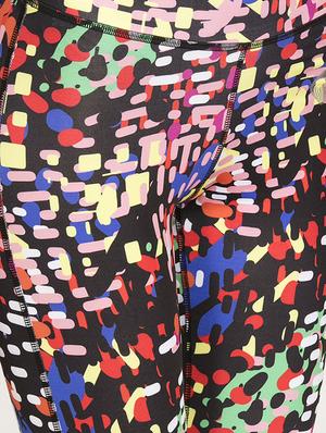black printed track pant - 15132011 - Standard Image - 4
