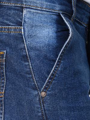 blue denim washed jeans - 15135494 - Standard Image - 4