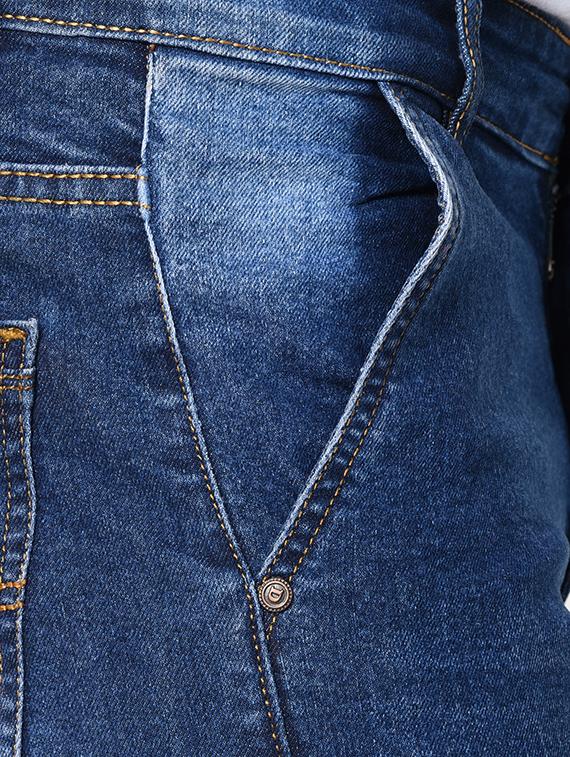 blue denim washed jeans - 15135494 - Zoom Image - 4