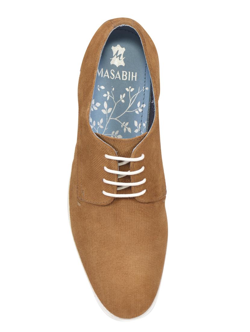 tan suede lace-up derby - 15135984 - Zoom Image - 4