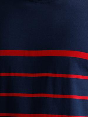 navy blue cotton t-shirt - 15136129 - Standard Image - 4