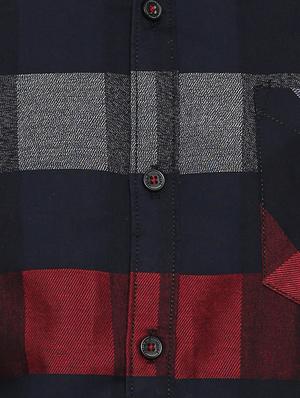 black cotton casual shirt - 15141521 - Standard Image - 4